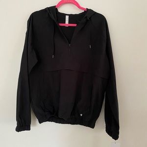 Black windbreaker NWT
